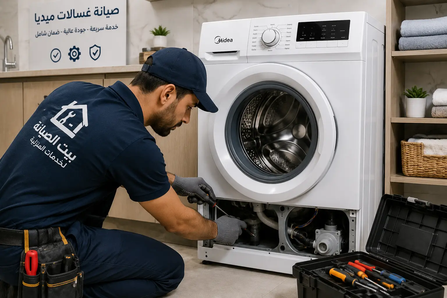 Midea Washing Machine Repair Riyadh